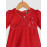 Calyx Clothing Girls Embroidered Round Neck A-Line Dress