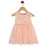 Calyx Clothing Girls Round Neck Satin Fit & Flare Dress