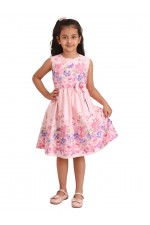 CALYX CLOTHING Girls Fit & Flare Cotton Dress