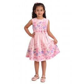CALYX CLOTHING Girls Fit & Flare Cotton Dress