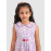 CALYX CLOTHING Girls Print Fit & Flare Dress
