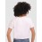 CALYX CLOTHING Round Neck Cotton Boxy Top White