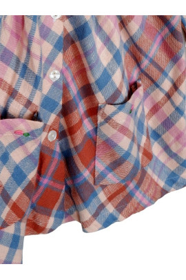 Calyx Clothing Girls Checked Night suit