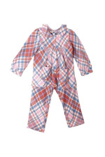 Calyx Clothing Girls Checked Night suit