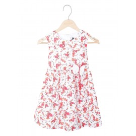 Calyx Clothing Floral Print Fit & Flare Dress