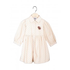 Calyx Clothing Embellished Print Peter Pan Collar ..