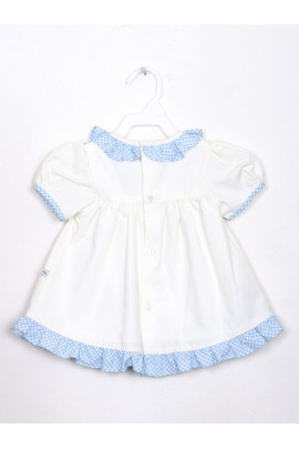 Calyx Clothing Girls Round Neck Cotton Fit & Flare Dress