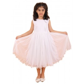 Calyx Clothing Girls White Embllished Party Gown |..