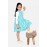 Girl ferozi twill check dresses / tunic / frock / dresses
